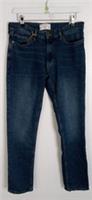 Fat Face Men's Blue Denim Slim Fit Jeans Size 30" Waist Long Fit New - 30" Waist Regular