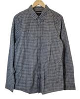 Fat Face Shirt Slim Fit Long Sleeve Buttoned Grey Check Size L - NEW with Tags - L Tall Regular