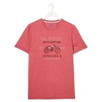 FatFace Mens Oil & Rust T-Shirt Grape Small Casual Activewear Gym Small(RRP £25) - S Regular