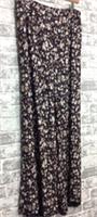 Fatface Mark Make Wide Leg Trousers In Brown & Navy Size UK 12R BNWT (SR136F1) - 12 Regular