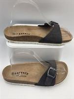 Fat Face Brown Suede Foot Bed Sandals. New! Flat Slip On. Size 5. EU38