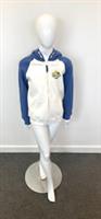 Fat Face Hoodie Zip Through Kids Blue/White Size Age 8-9 Years BNU001 CP