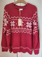 Fat Face Womens Family Christmas Jumper Snowflake Size 14 - BNWT - 14 Regular