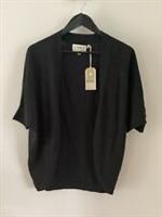 BNWT Gorgeous Ladies Fat Face Black Iris Cocoon Edge Linen Mix Cardigan, UK XS, - XS Regular