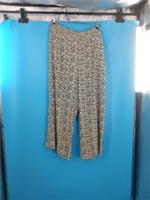 FatFace Multi Vine Floral Palazzo Trousers Size UK 22R - 22 Regular