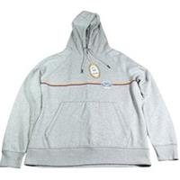 Raleigh x Fat Face Mens XL Grey Marl Pullover Hoodie Waffle Hood Cycling BNWT - XL Regular