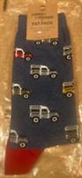 Land Rover socks by Fat Face 1 pair UK Blue 9.5-11 NEW - L Regular