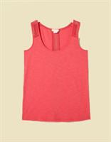 Ex Fat Face Women's Hallei Lace Sleeveless Vest In Pink - 20 Regular