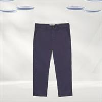 Ex Fat Face Womens Farnham Cropped Chinos Trouser In Navy (Defect) - 6 Regular