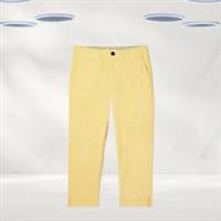 Ex Fat Face Womens Farnham Cropped Chinos Trouser In Yellow (Defect) - 14 Regular