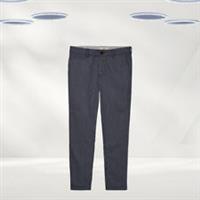 Ex Fat Face Womens Devon Chinos Trouser In Navy Stripe (Defect) - 8 Regular