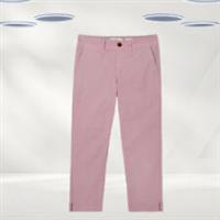 Ex Fat Face Womens Farnham Cropped Chinos Trouser in Lilac (Defect) - 16 Regular