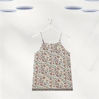 Ex Fat Face Womens Skye Jaipur Floral Cami Top in Ivory (Defect) - 12 Regular