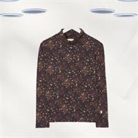 Ex Fat Face Women's Long Sleeve Textured Dot Top In Navy (Defect) - 16 Regular