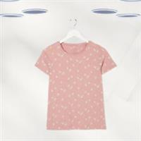 Ex Fat Face Womens Short Sleeve Garden Bee T-Shirt in Pink - 12 Regular