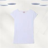 Ex Fat Face Womens Short Sleeve Organic Cotton Ivy T-shirt in White - 20 Regular