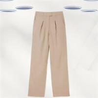 Ex Fat Face Womens Ivis Wide Leg Linen Trousers in Natural Stone (Defect) - 18 Regular