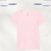 Ex Fat Face Womens Keira Organic Cotton T-Shirt in Light Pink (Defect) - 8 Regular