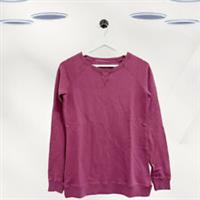 Ex Fat Face Women's Crew Neck Sweatshirt in Pink Berry (Defect) - 8 Regular