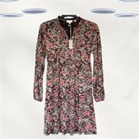 Ex Fat Face Women's Long Sleeve Floral Dress in Multi (Defect) - 14 Regular
