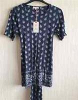 Fat Face - Women's - Bronte Woodblock Paisley - Blue - Size 12 - BNWT - 12 Regular