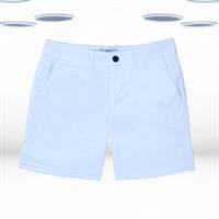 Ex Fat Face Womens Padstow Cotton Chino Shorts in Clay BLue - 10 Regular