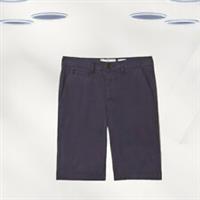 Ex Fat Face Womens Falmouth Garment Dyed Bermuda Shorts In Navy - 20 Regular