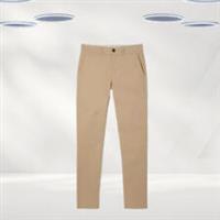 Ex Fat Face Womens Garment Dyed Devon Chinos Trouser In Stone - 18 Short