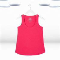 Ex Fat Face Womens Sleeveless Kirsty Organic Cotton Vest in Pink (Defect) - 12 Regular