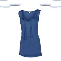 Ex Fat Face Women's Tunic - Sleeveless Kingston Royal Blue (Size 12) - 12 Regular