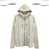 Ex Fat Face Women's Hoodie Beige Textured Long Sleeve Cotton (Defect) - M Regular