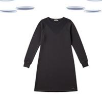 Ex Fat Face Women's Jumper Dress - Sparkly Long Sleeve Navy - 10 Regular