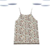 Ex Fat Face Womens Cami Top - Skye Jaipur Floral Ivory (Defect) - 6 Regular