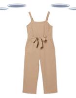 Ex Fat Face Women's Linen Blend Jumpsuit- Sleeveless Stone (Defect) Size 24 - 24 Regular