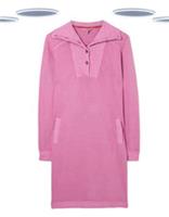 Ex Fat Face Womens Sweat Dress - Long Sleeve Heather Lilac (Defect) (Size 22R) - 22 Regular
