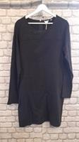 FAT FACE black tunic dress with long sleeves and zipper (NWT) size M CG H63