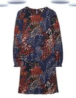 Ex Fat Face Womens Karan Abstract Multi Animal Print Dress (Slight Defect) &pound;56 - 8 Regular