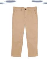 Ex Fat Face Womens Farnham Cropped Chinos Trouser in Stone (Slight Defect) - 8 Regular