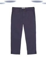 Ex Fat Face Womens Farnham Capri Chinos Trouser In Navy (Slight Defect) - 8 Regular