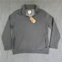 FAT FACE Mens Sweatshirt XL - Quilted Half Neck. NWT - XL Regular