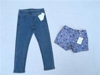 Fat Face Girls Shorts & Nutmeg Jeans Bundle Age 4-5 Years new Kids