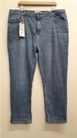 BNWT was £55 size 18 FAT FACE Chesham Girlfriend blue denim jeans. CG S51