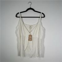 Fat Face Ladies Size 18 TILDA White Ivory Cami Top BNWT - 18 Regular