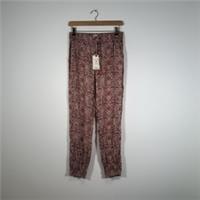 FAT FACE Indian Summer Printed Trousers Rustic Red UK10 BNWT Boho - 10 Regular