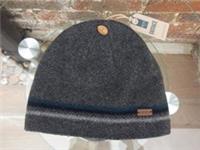 Fat Face 'Luca Waffle Beanie' grey hat soft 40% wool mix NEW