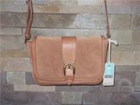 Fat Face 'Mabel' tan suede cross body shoulder bag BNWT