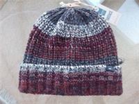 Fat Face 'Twist Beanie' brown/stone colour hat soft acrylic/polyester mix NEW