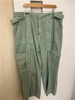 BNWT Fat Face Green Size 20R Cargo Trousers CG N23
