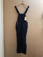 FAT FACE UK Ladies BLACK Dungarees UK 6 - CG SA3