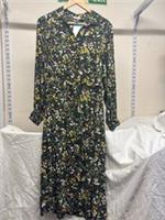Fat Face floral dress size 8 CG L06